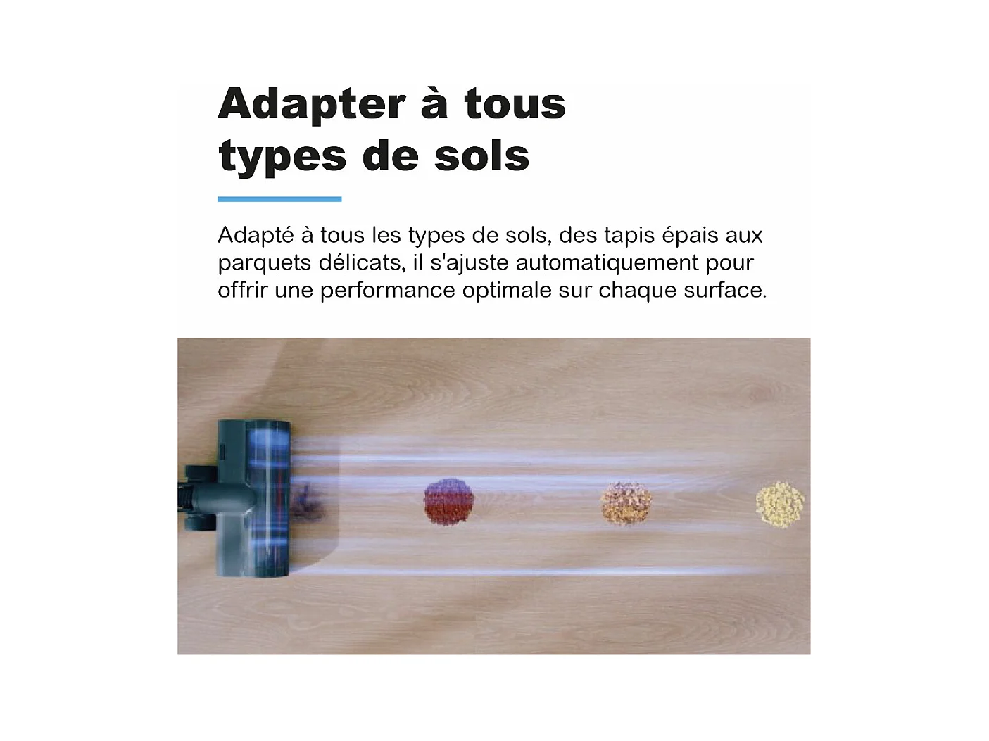 E.ziclean Aspirateur balai sans fil multifonction 22.2v - CYCLOMAXR12FLEX