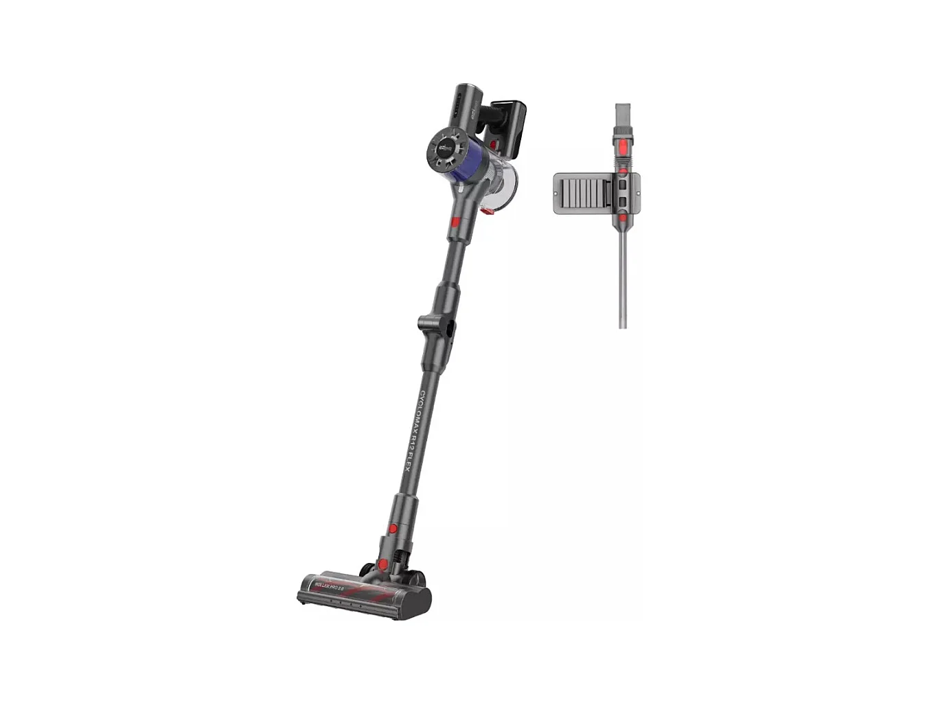 E.ziclean Aspirateur balai sans fil multifonction 22.2v - CYCLOMAXR12FLEX