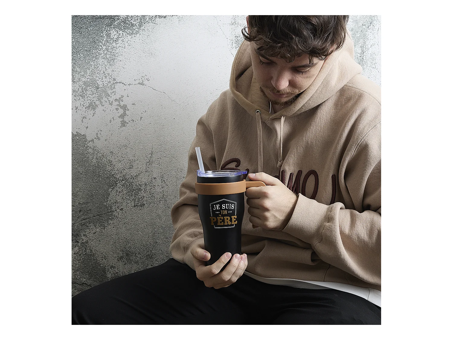 Mug De Transport Mini Miami Jstp 60cl Noir