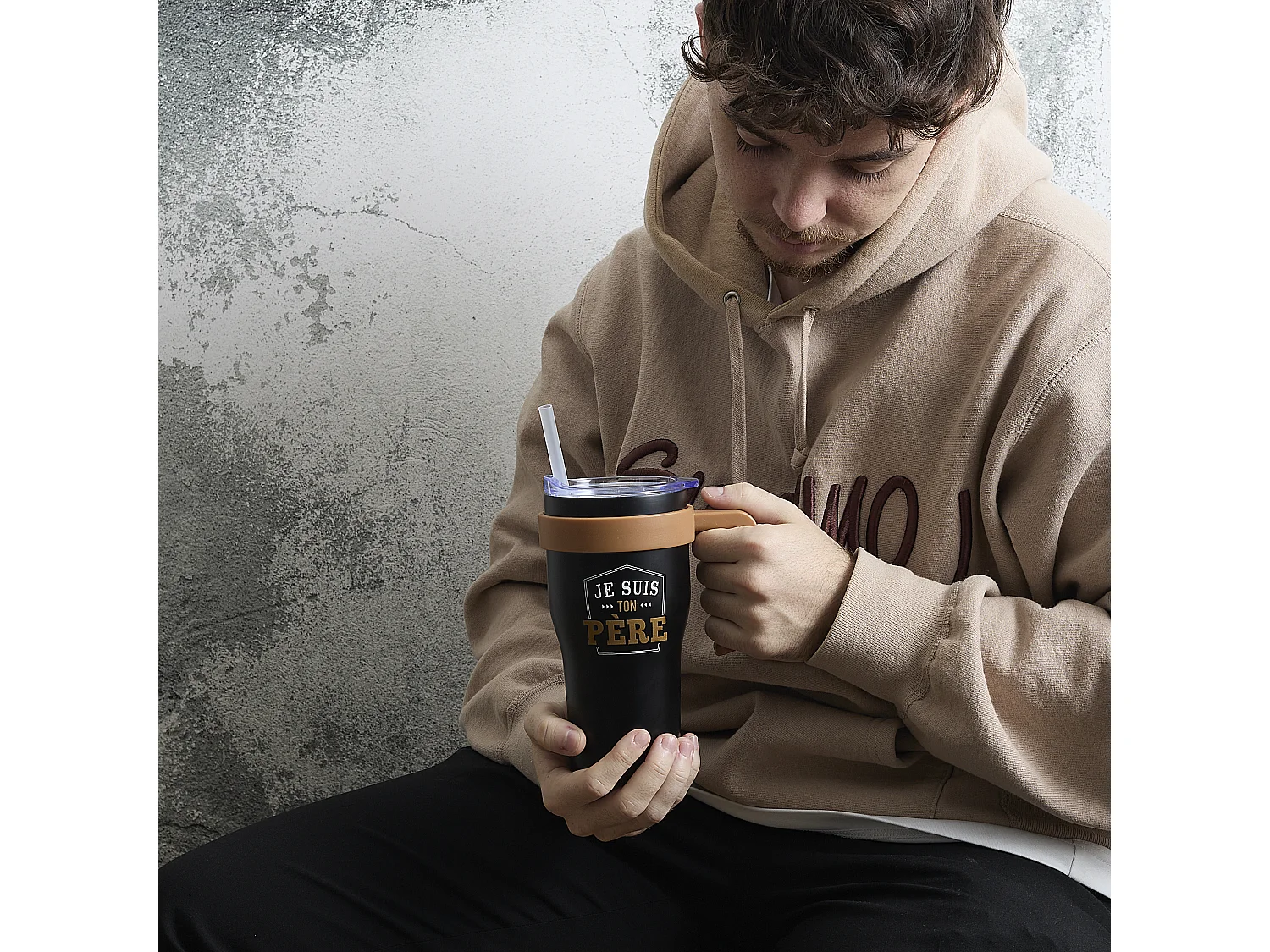 Mug De Transport Mini Miami Jstp 60cl Noir