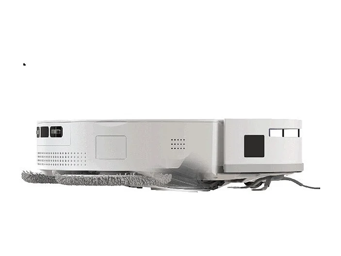 Robot Aspirador Fregasuelos Conectado E.ziclean Z15 Pro con Navegación Inteligente y Base de Vaciado