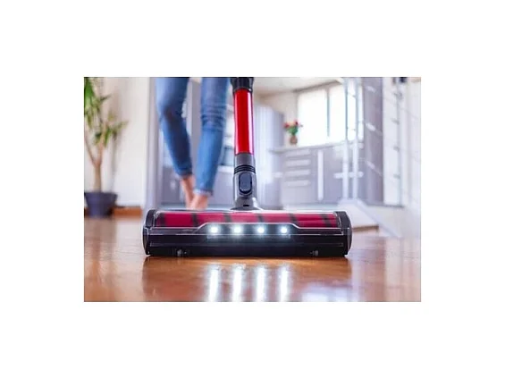 E.ziclean Aspirateur balai rechargeable 29.6v noir et rouge - CYCLOBOOSTFR8FLEX