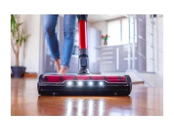 E.ziclean Aspirateur balai rechargeable 29.6v noir et rouge - CYCLOBOOSTFR8FLEX