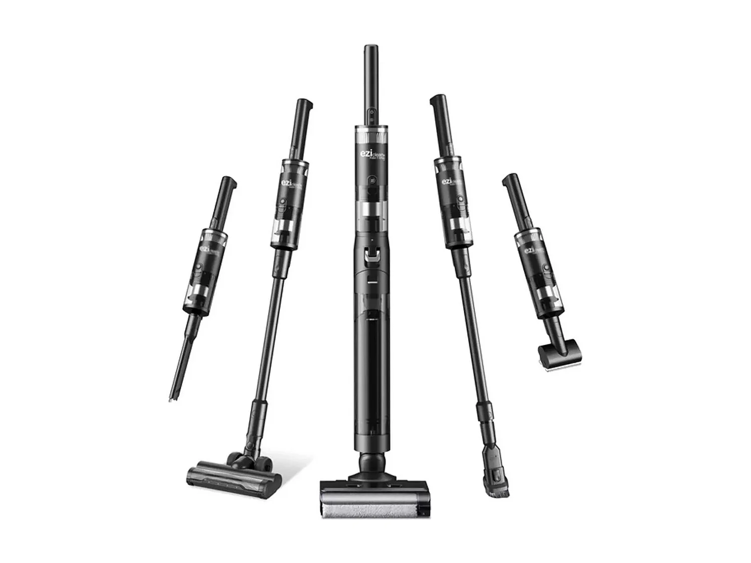 E.ziclean Aspirateur balai sans fil multifonction 21.6v noir - CYCLOWASH12