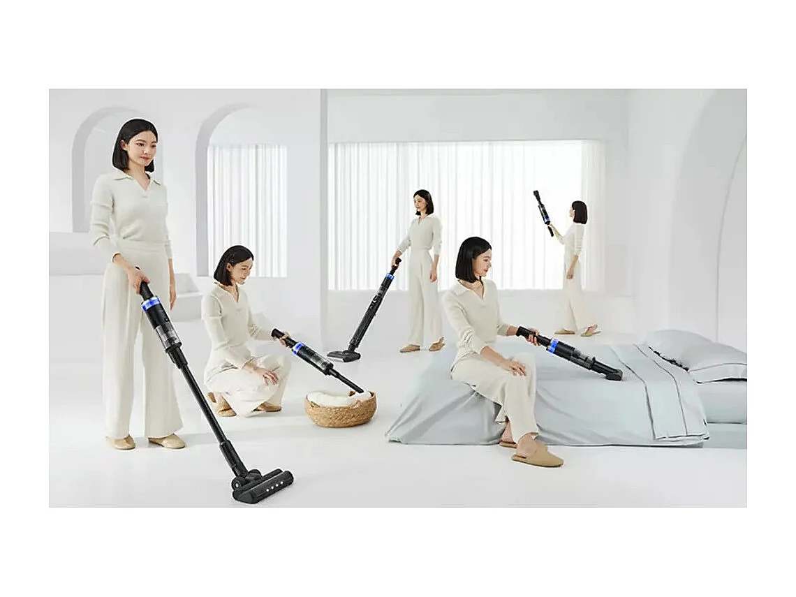 E.ziclean Aspirateur balai sans fil multifonction 21.6v noir - CYCLOWASH12