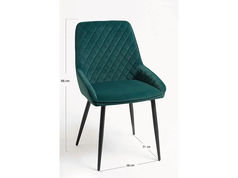 Sillas Comedor - Silla Vinei - Verde