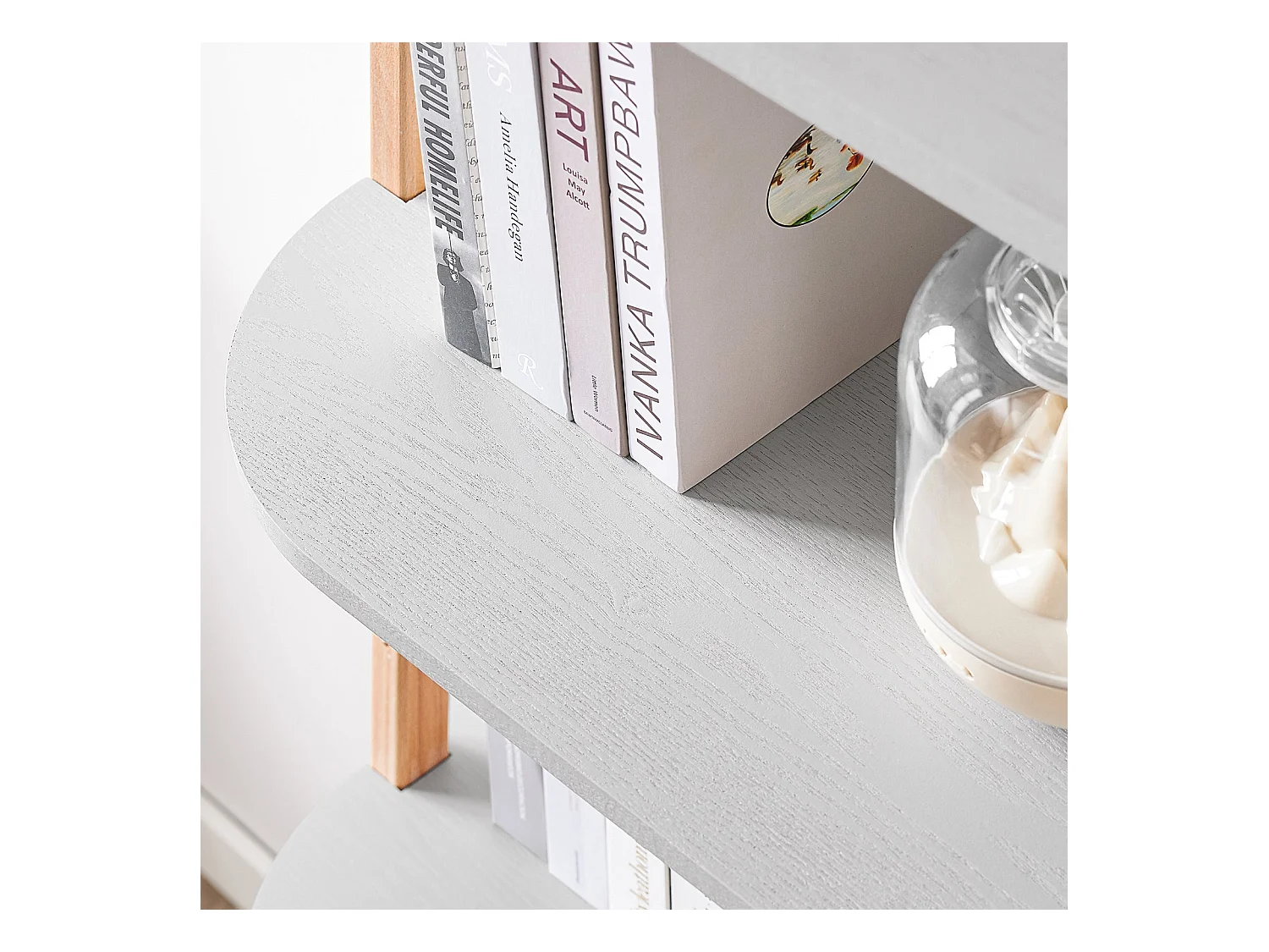 SoBuy HSTR02-HG Étagère Échelle à 4 Niveaux