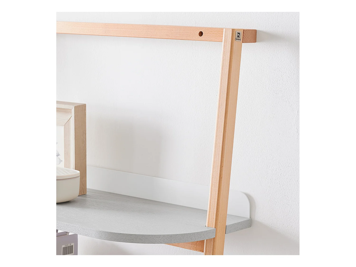 SoBuy HSTR02-HG Étagère Échelle à 4 Niveaux