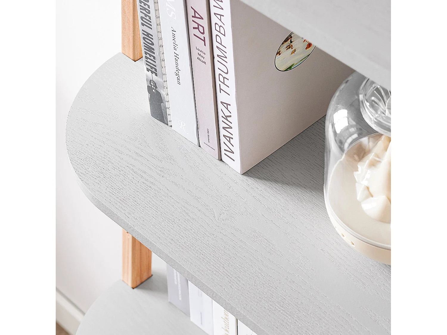 SoBuy HSTR02-HG Étagère Échelle à 4 Niveaux