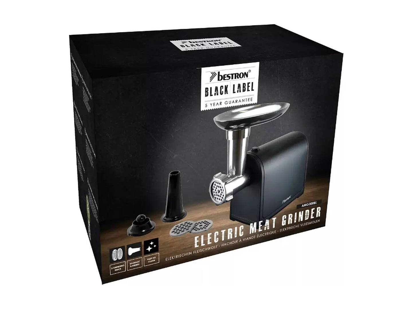 Bestron Hachoir à viande électrique 300w - AMG300BL