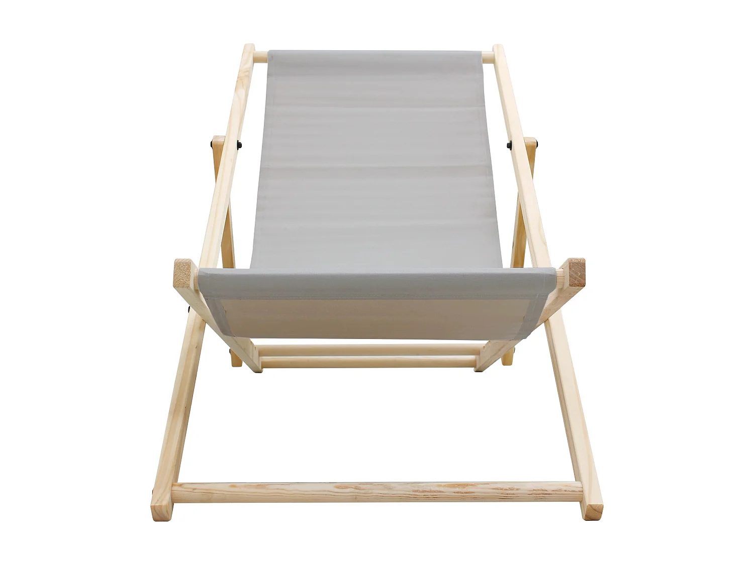Set 10x Chaise longue de jardin pliable gris clair en bois chiliennes 3 positions de couchage jusqu'à 120 kg usage intérieur extérieur balcon terrasse