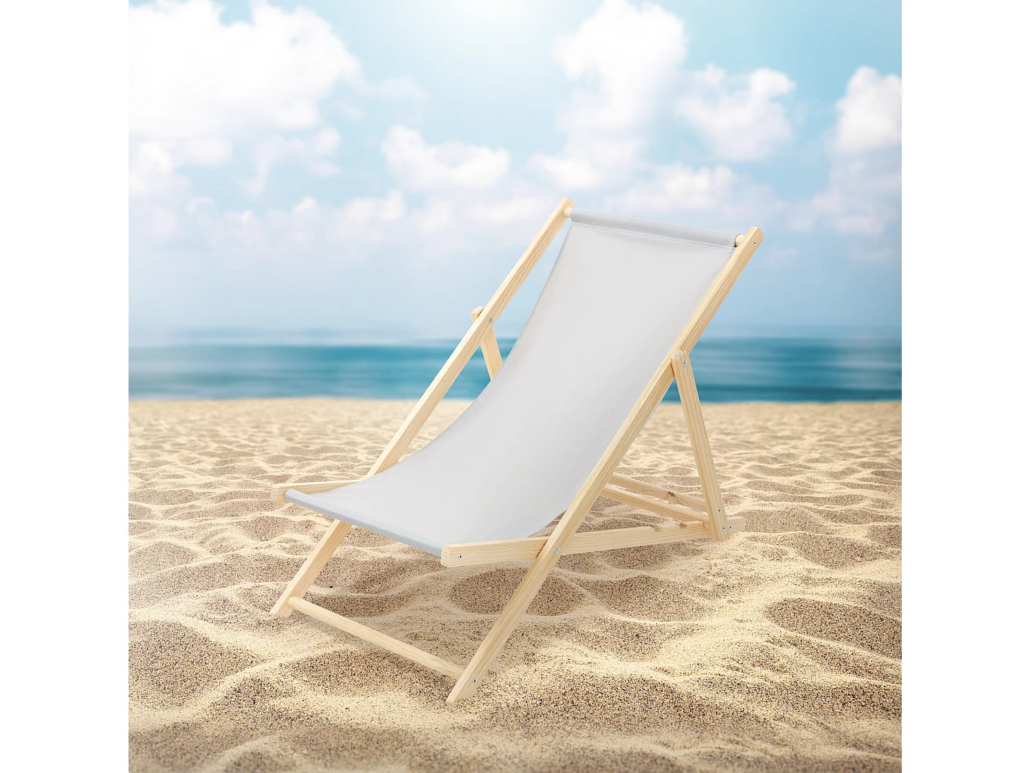 Set 10x Chaise longue de jardin pliable gris clair en bois chiliennes 3 positions de couchage jusqu'à 120 kg usage intérieur extérieur balcon terrasse