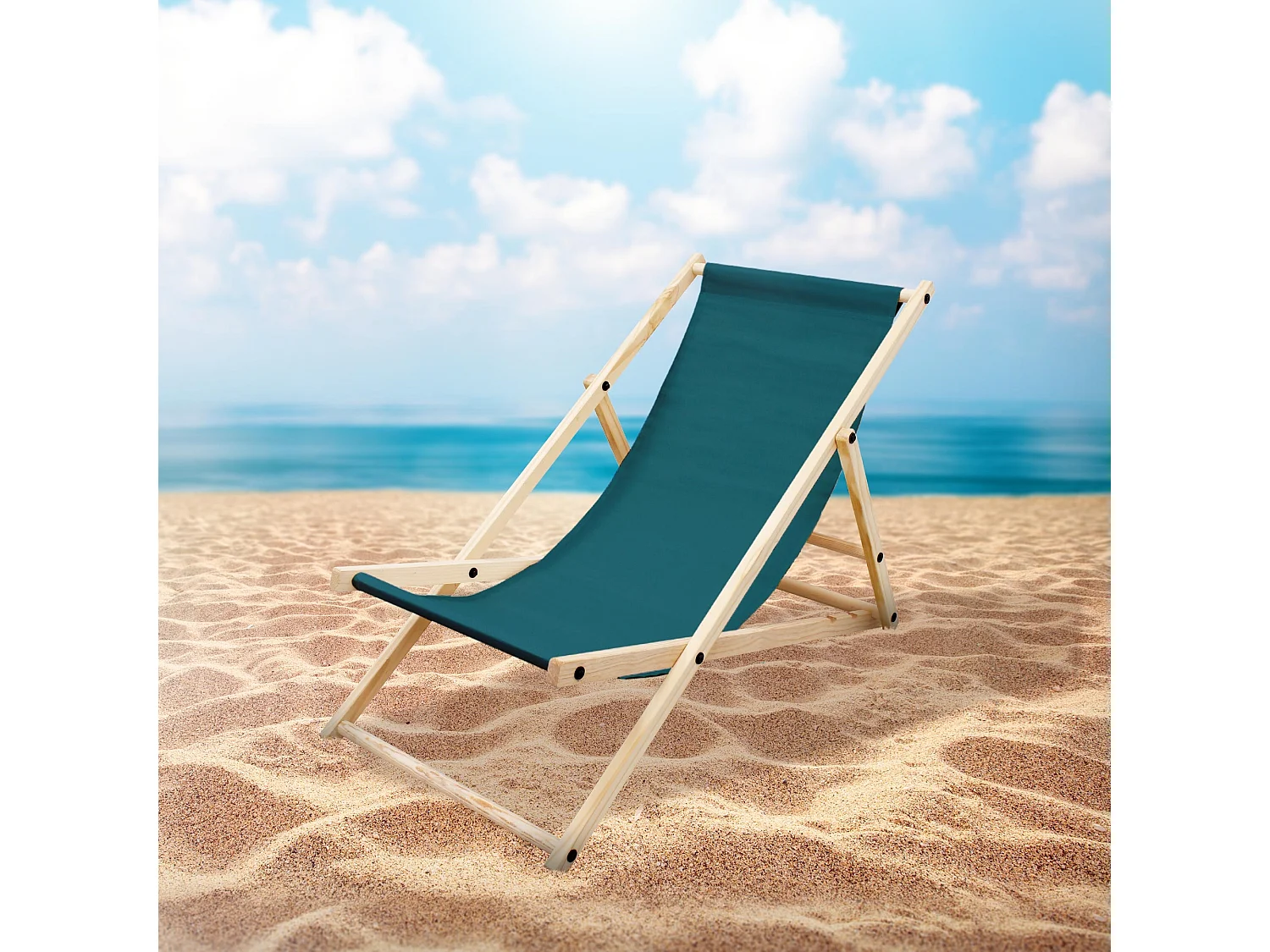 Set 10x Chaise longue de jardin pliable vert en bois chiliennes 3 positions de couchage  jusqu'à 120 kg usage intérieur et extérieur balcon terrasse