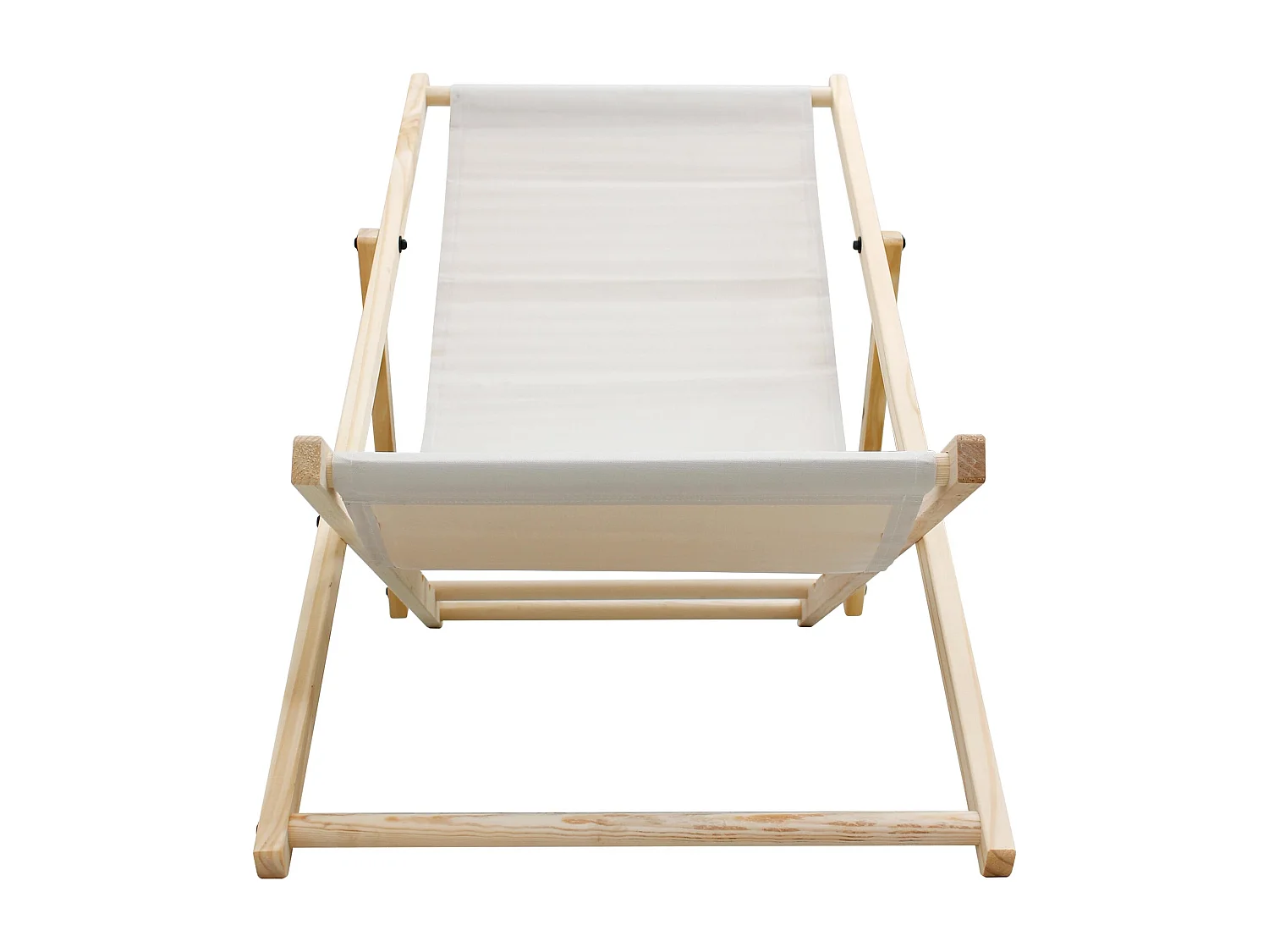 ECD Germany Set 5 sedie a sdraio beige in legno di pino, regolabile 3 posizioni, prendisole, pieghevoli, fino a 120 kg, esterno spiaggia giardino