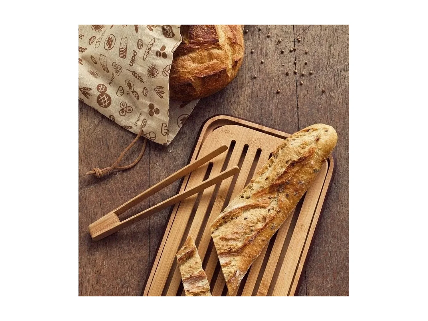 Pebbly Set planche à pain - NBA185