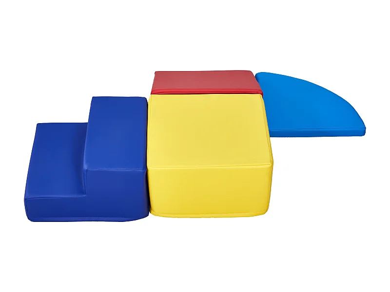 Brinquedo de Escalada, SucceBuy, Blocos de Espuma para Escalada de 4 Peças para Crianças Pequenas e Pré-Escolares, Conjunto de Atividades no Interior