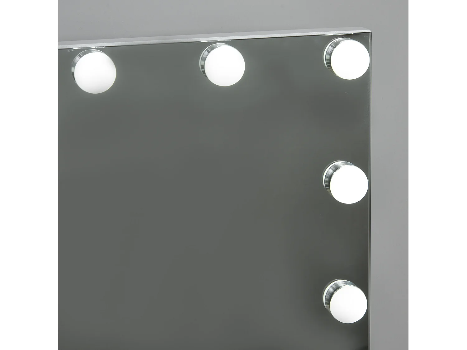 Specchio da tavolo professionale makeup con 12 luci a led dimmerabili