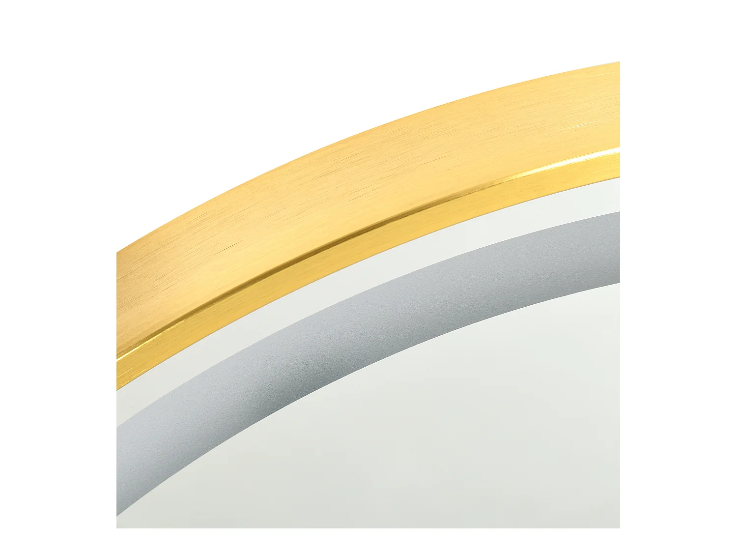 Specchio bagno con luce led regolabile e funzione memoria oro