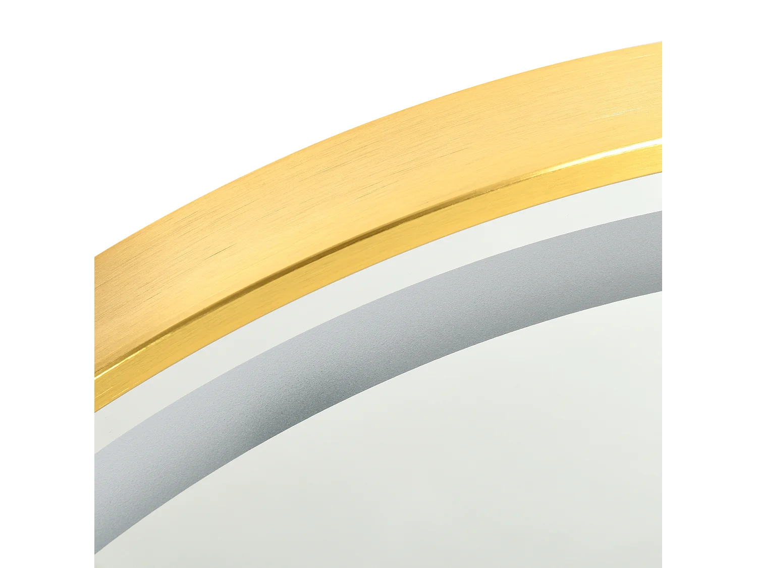 Specchio bagno con luce led regolabile e funzione memoria oro