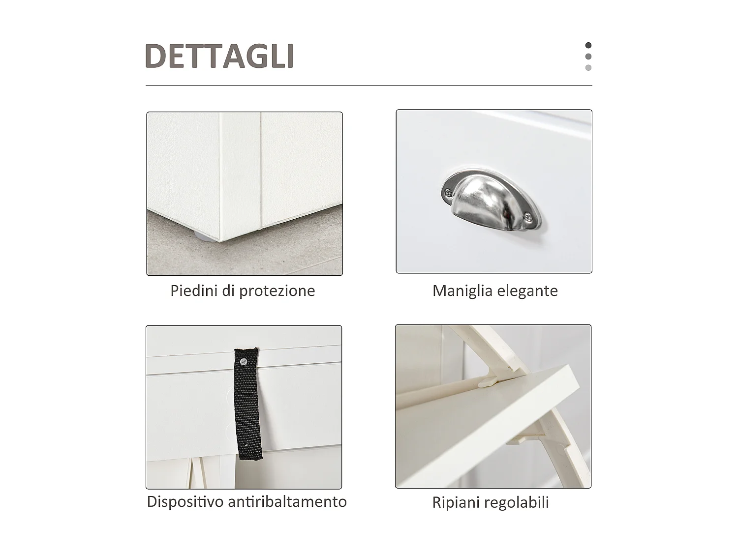 Panca scarpiera con cuscino 2 cassetti per 8 scarpe 104x24x55cm