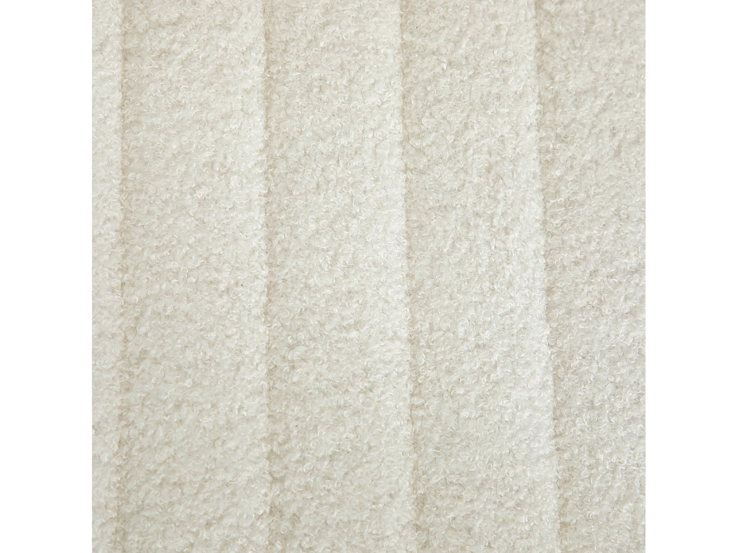 Panca fondoletto moderna con gambe a forcina bianco crema