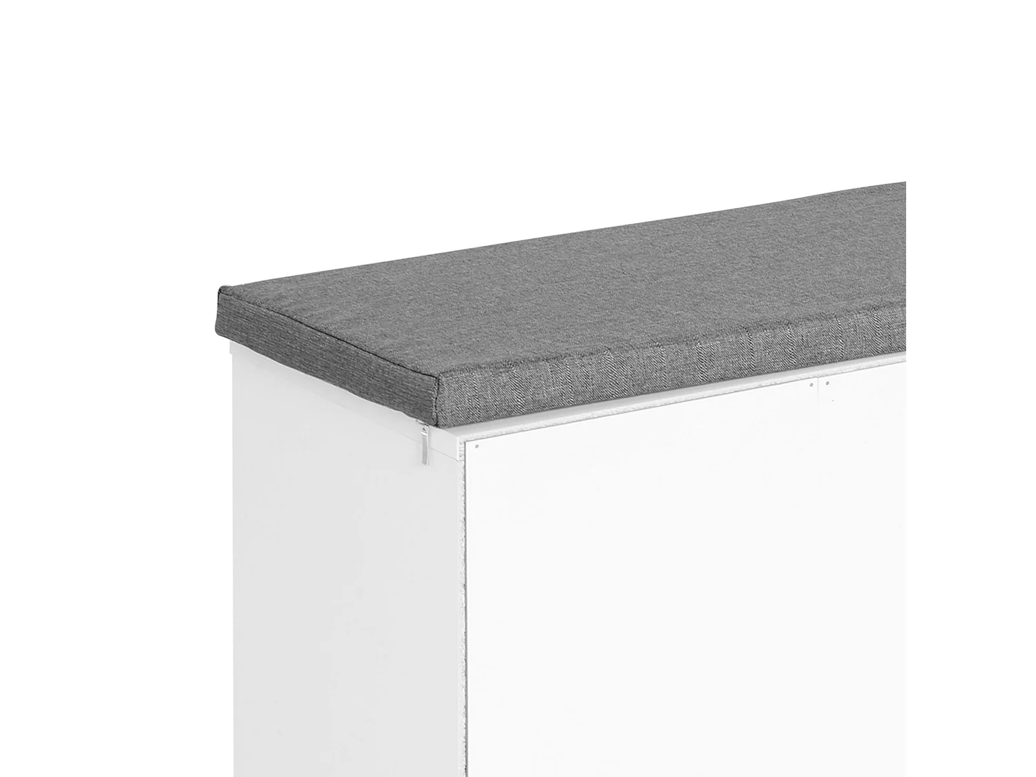 Panca scarpiera per 8-10 paia con ripiani regolabili in legno