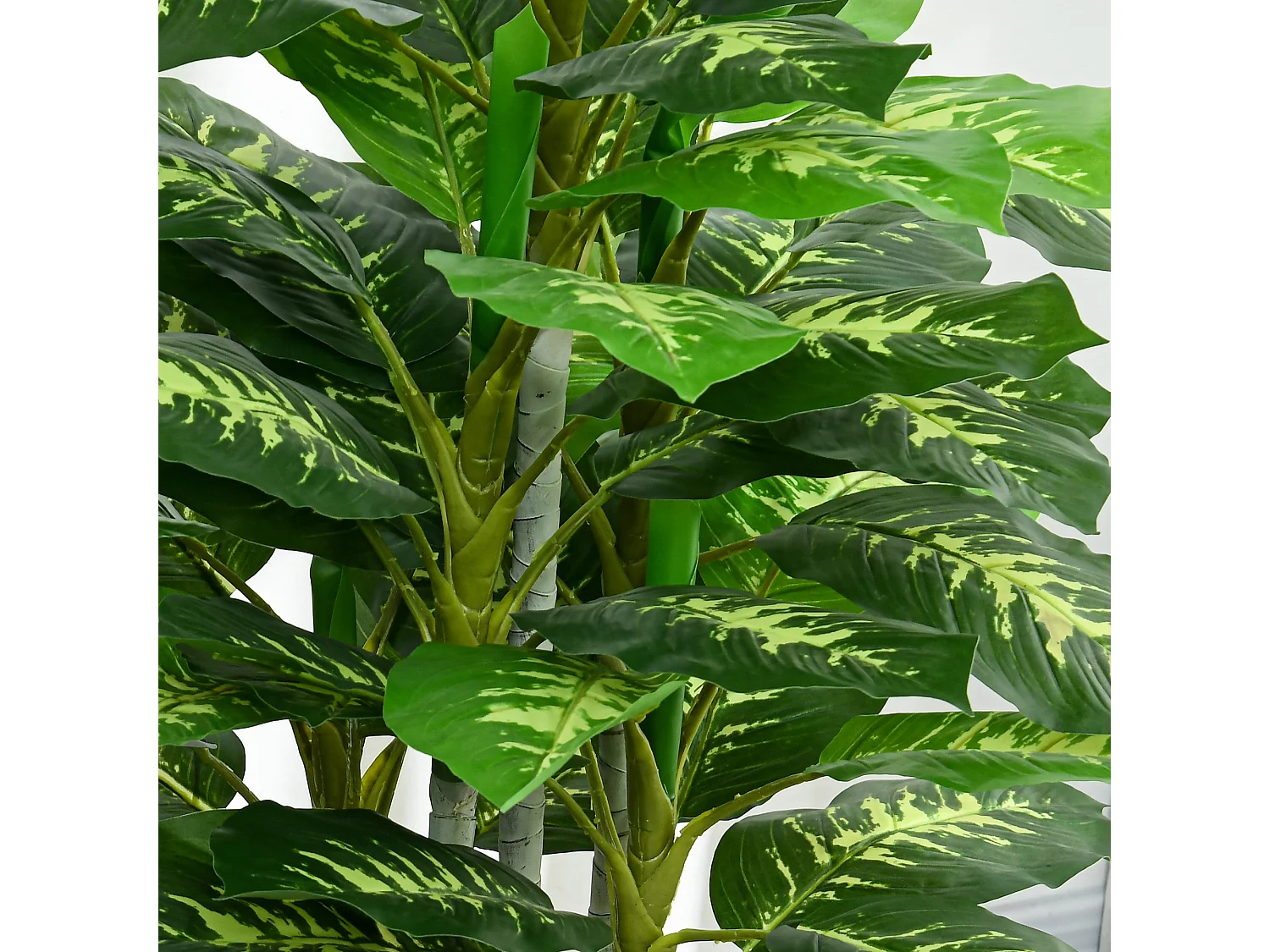 Pianta artificiale sempreverde decorativa alta 120 cm