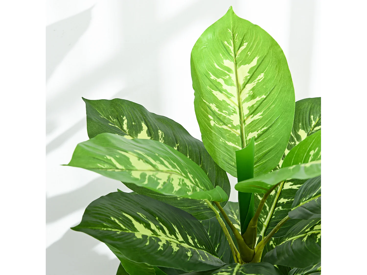 Pianta artificiale sempreverde decorativa alta 120 cm