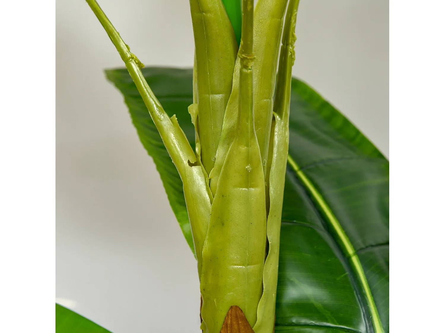 Banano pianta in vaso albero di banano artificiale 150cm