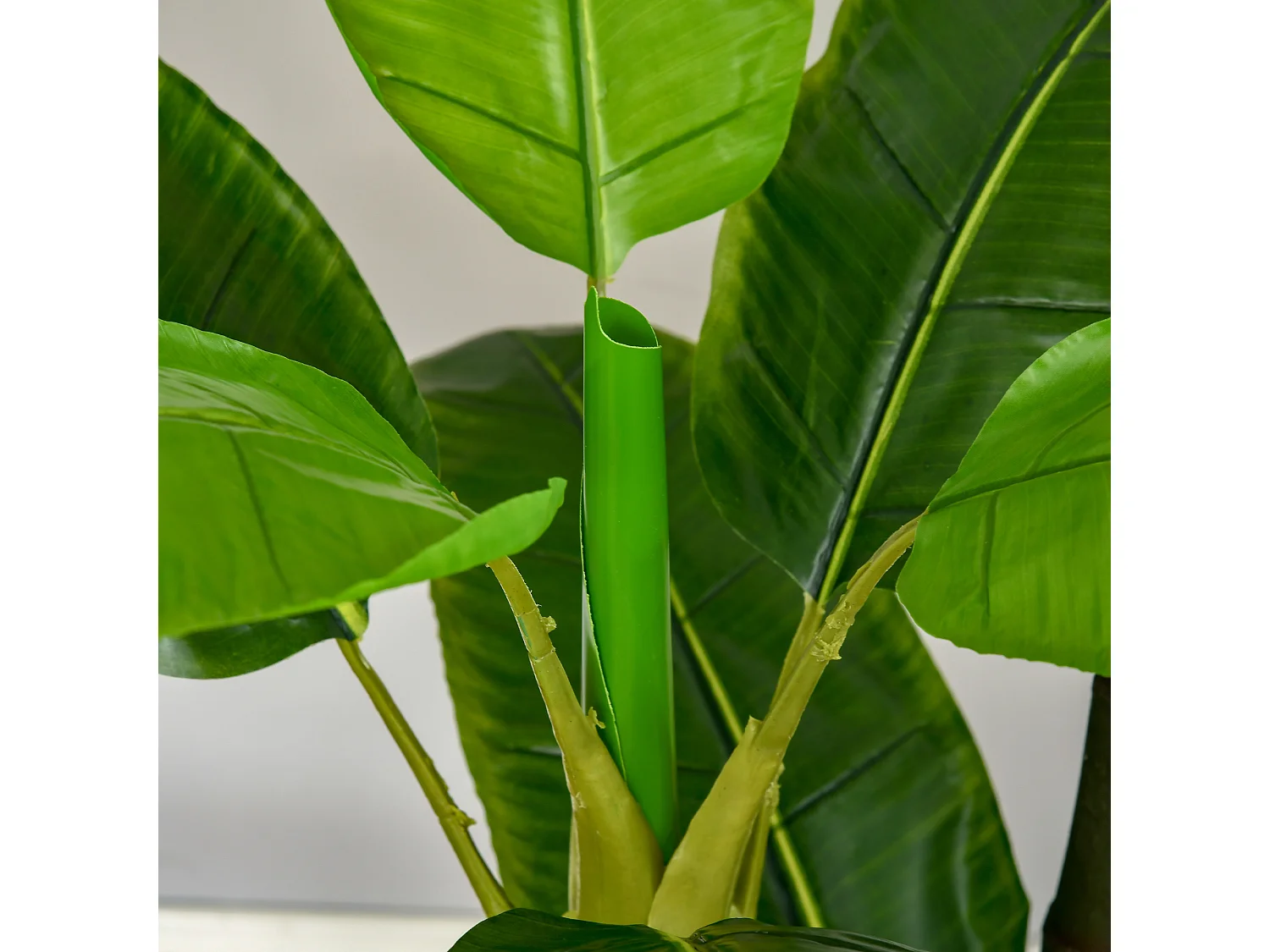 Banano pianta in vaso albero di banano artificiale 150cm