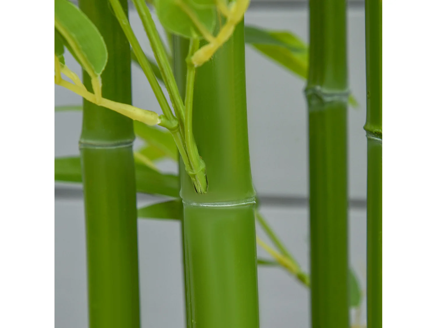 Pianta finta di bambù alta 150cm da interno ed esterno con vaso