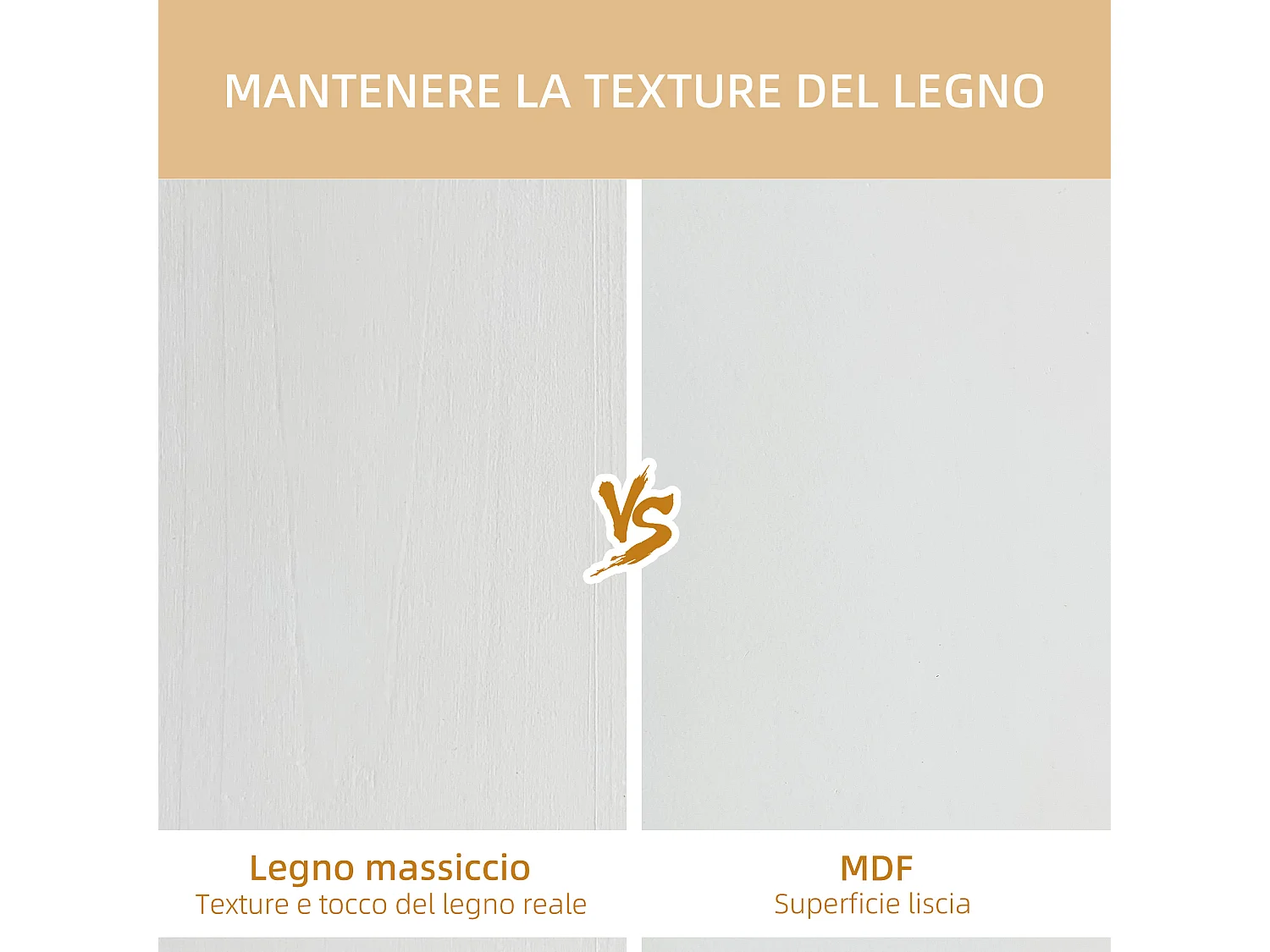 Libreria moderna sospesa con 5 cubi intrecciati in legno bianco