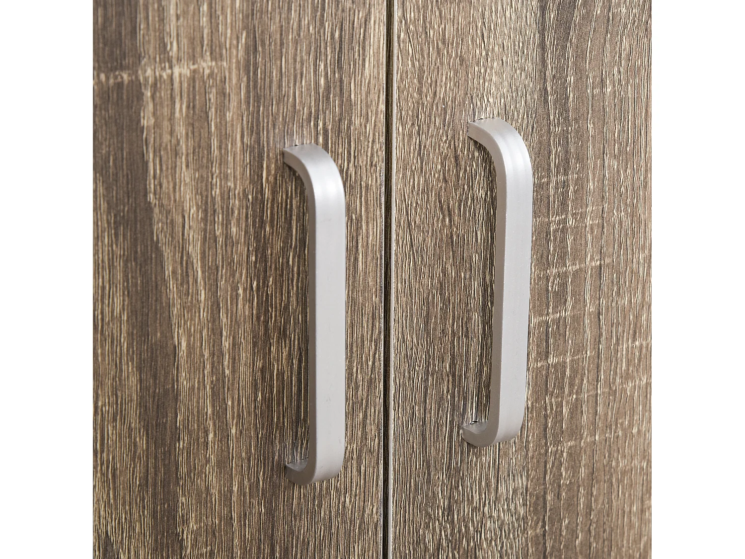 Mobile cucina multiuso per microonde 60.4x40.3x97cm grigio