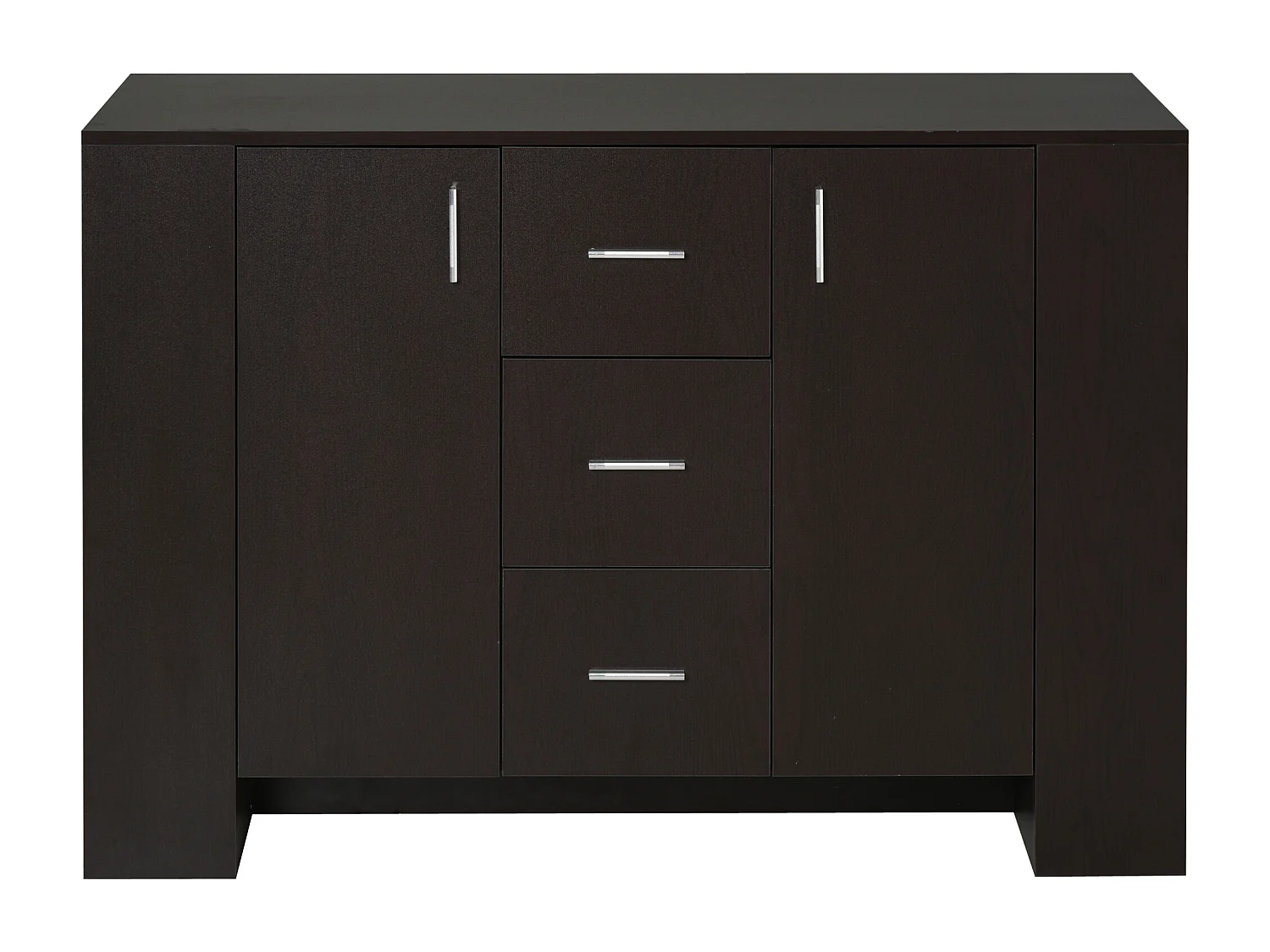 Credenza classica legno scuro per sala da pranzo