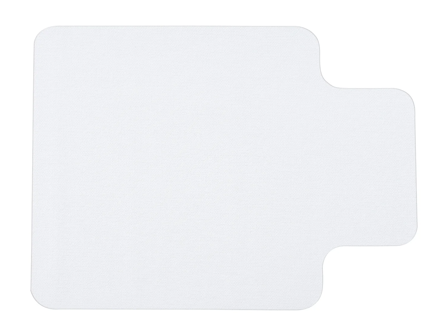 Tappeto salvapavimento antiscivolo 90x120cm in plastica trasparente