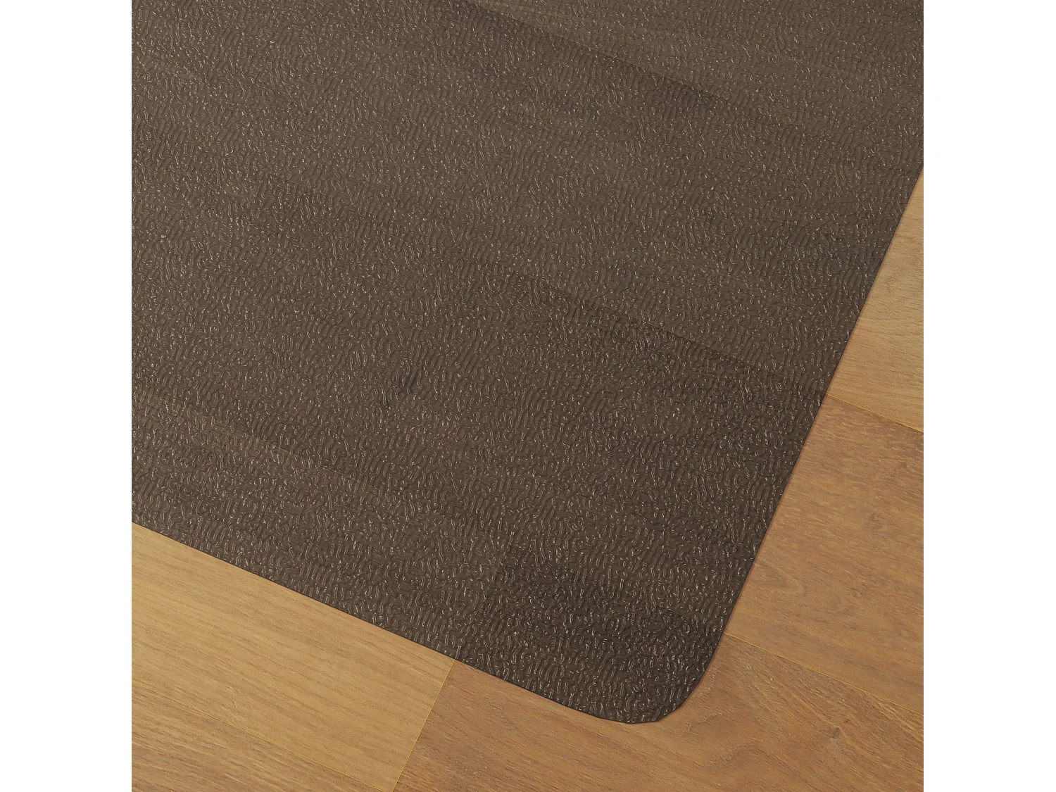 Tappetino salvapavimento 120x90 cm in plastica trasparente per sedia