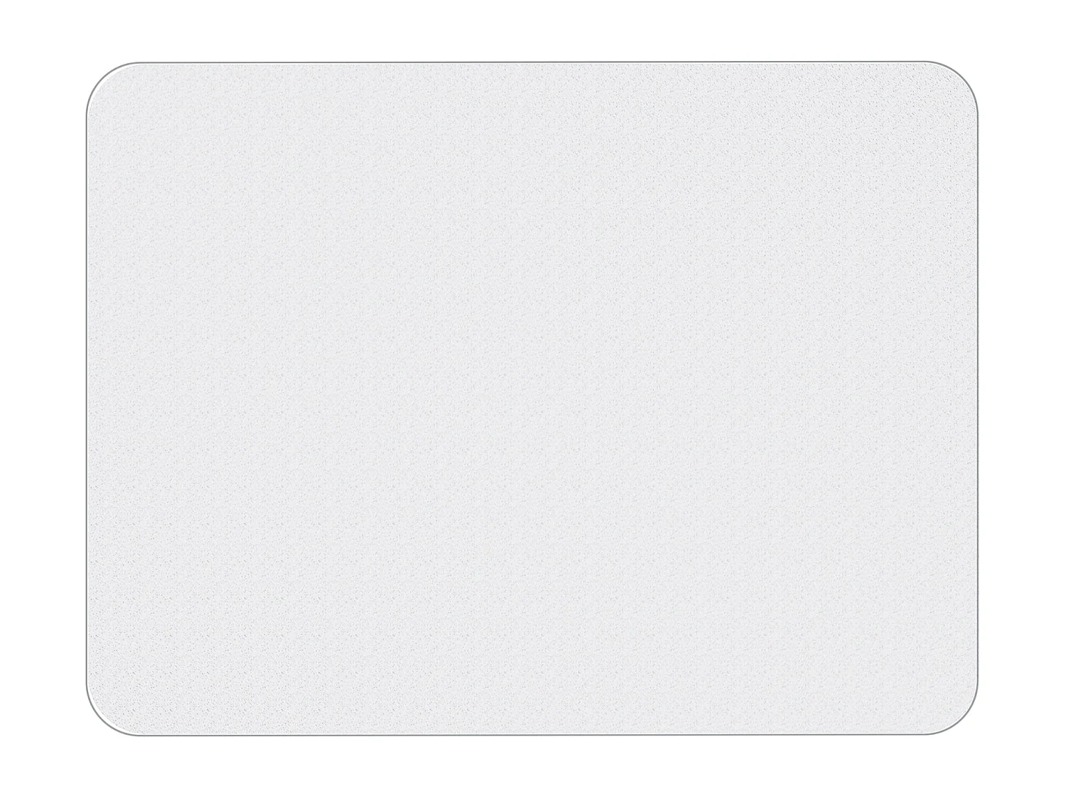 Tappetino per sedia da ufficio in plastica 90x120 cm trasparente