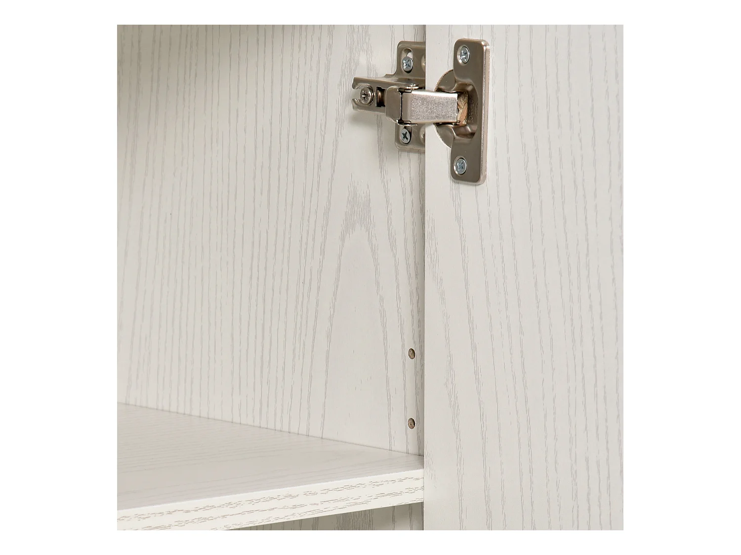 Mobiletto cucina per microonde con armadietto e ruote in legno