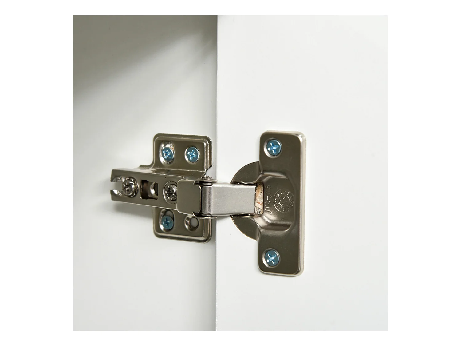 Mobiletto multiuso 2 cassetti 2 armadietti apertura a pressione