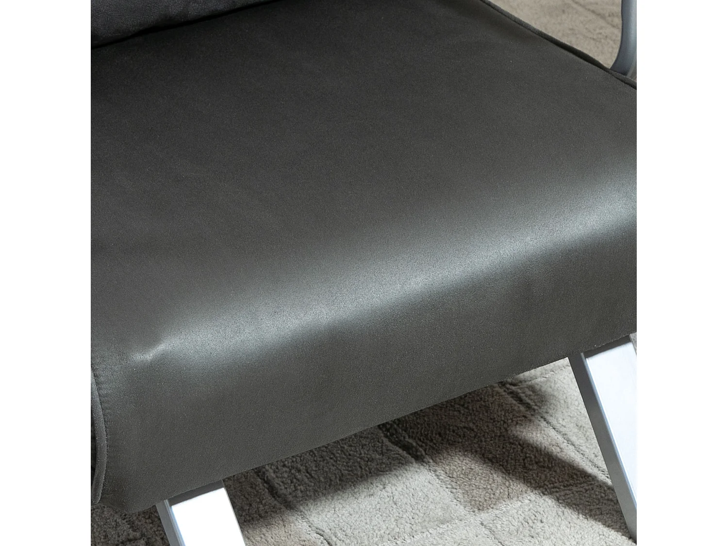 Divano letto multifunzionale 2 in 1 schienale inclinabile grigio