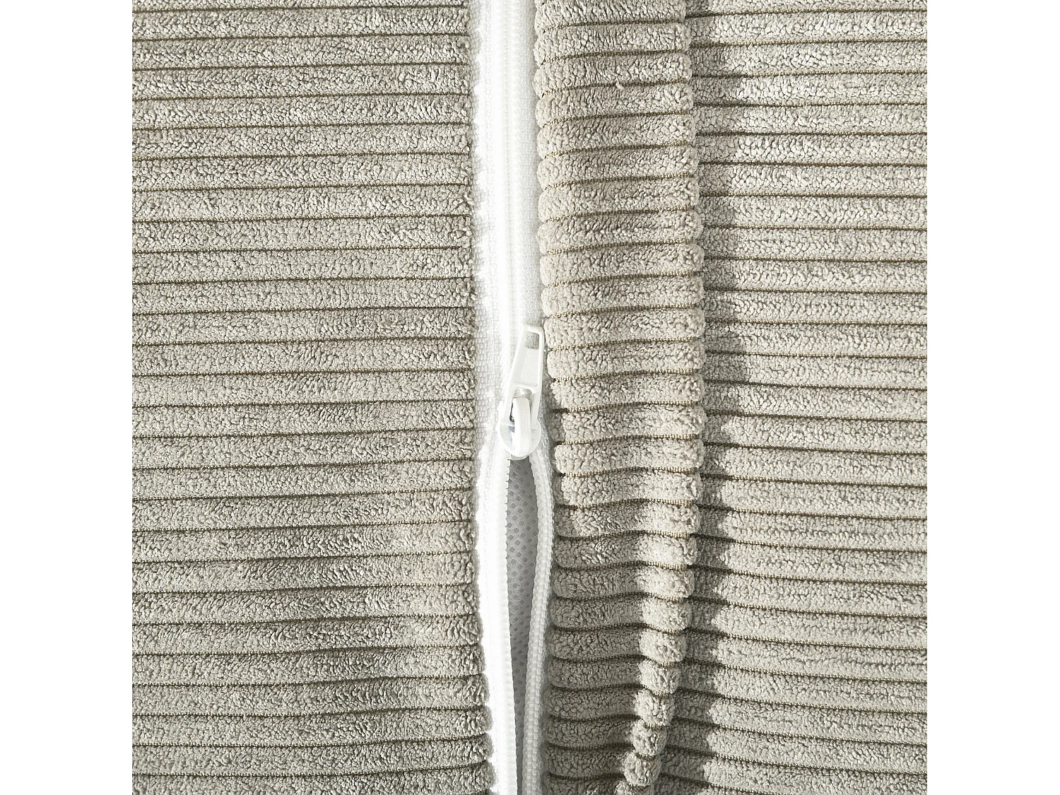 Divano letto matrimoniale con schienale regolabile e 2 cuscini grigio