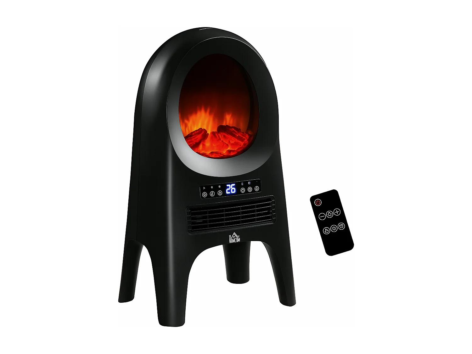 Termoventilatore a 3 modalità di riscaldamento con telecomando