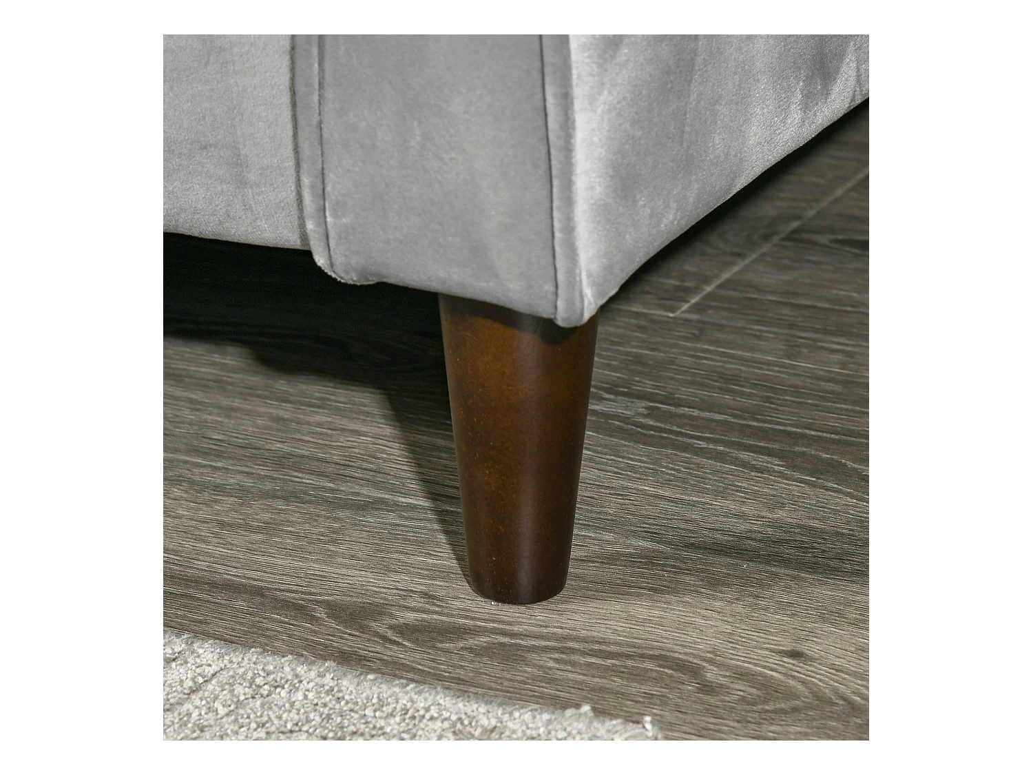 Divano letto 3  posti con poggiapiedi e schienale reclinabile