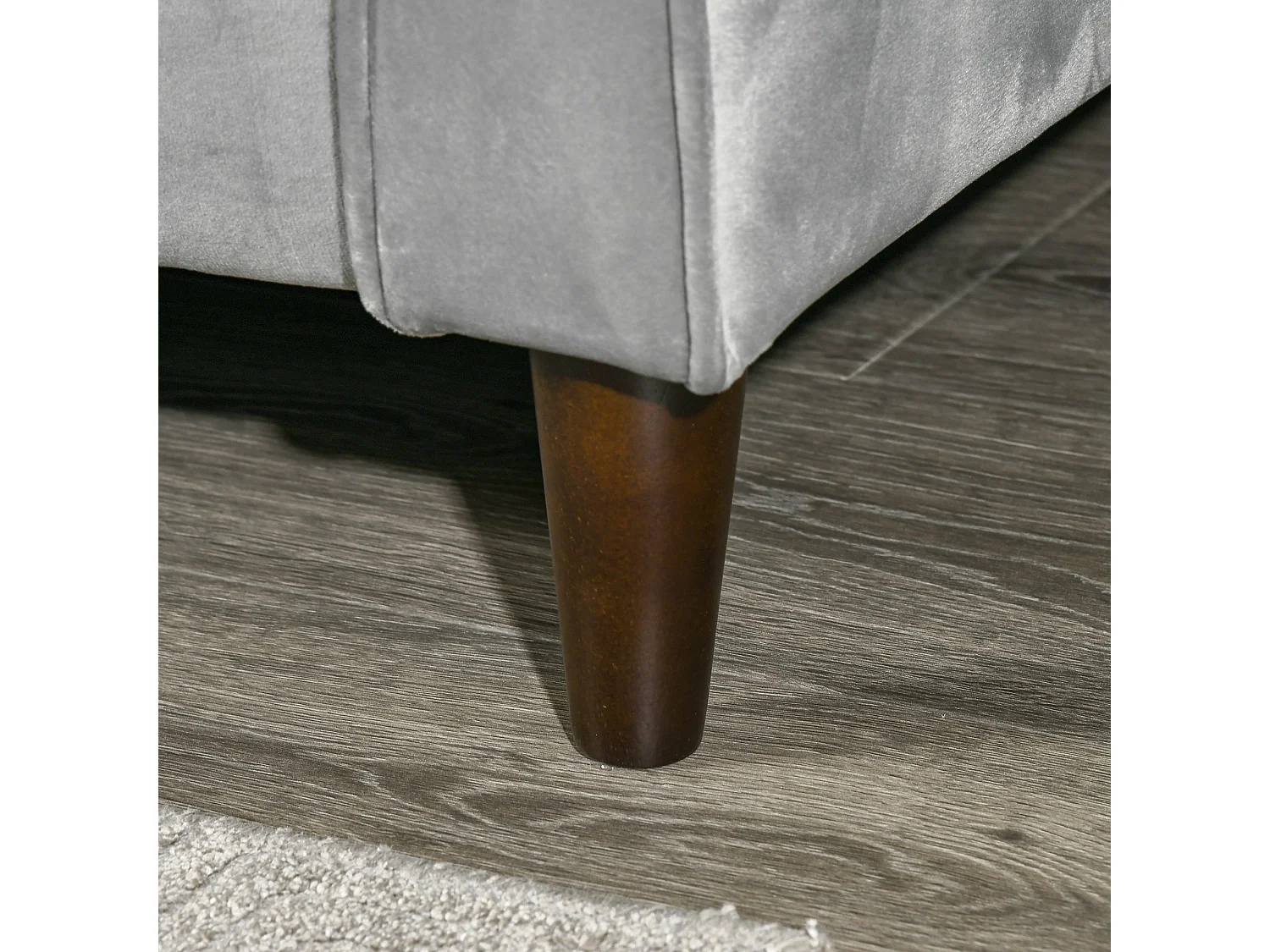 Divano letto 3  posti con poggiapiedi e schienale reclinabile