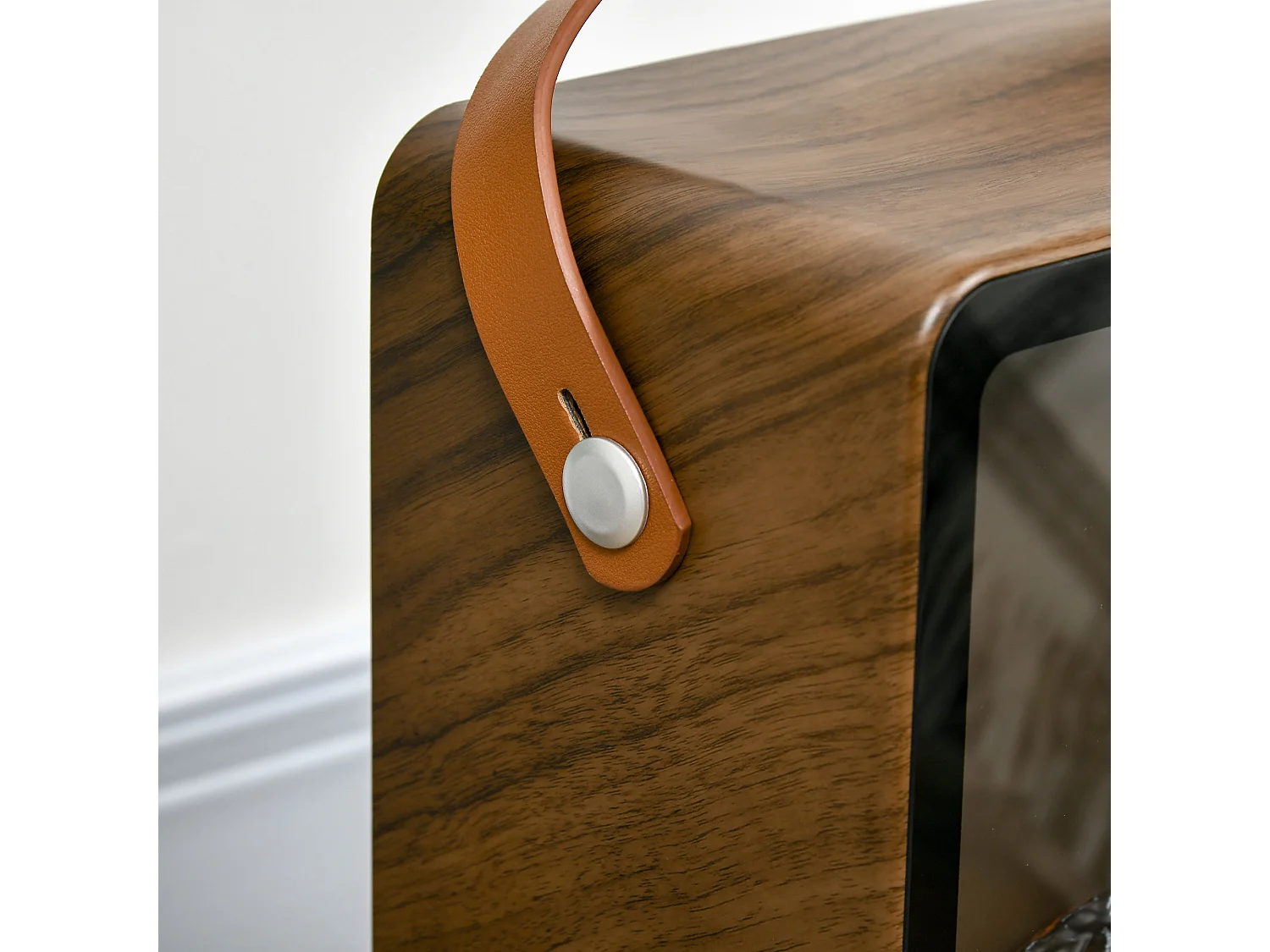 Camino elettrico a 3 modalità di riscaldamento con fiamma led