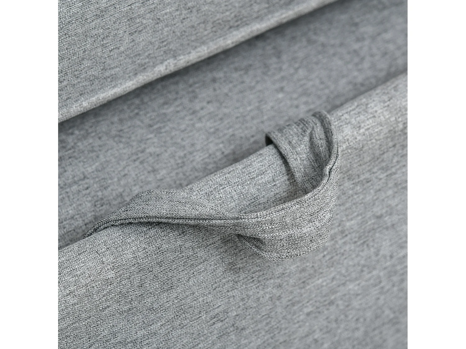 Divano 2  posti con schienale reclinabile su 3 livelli grigio