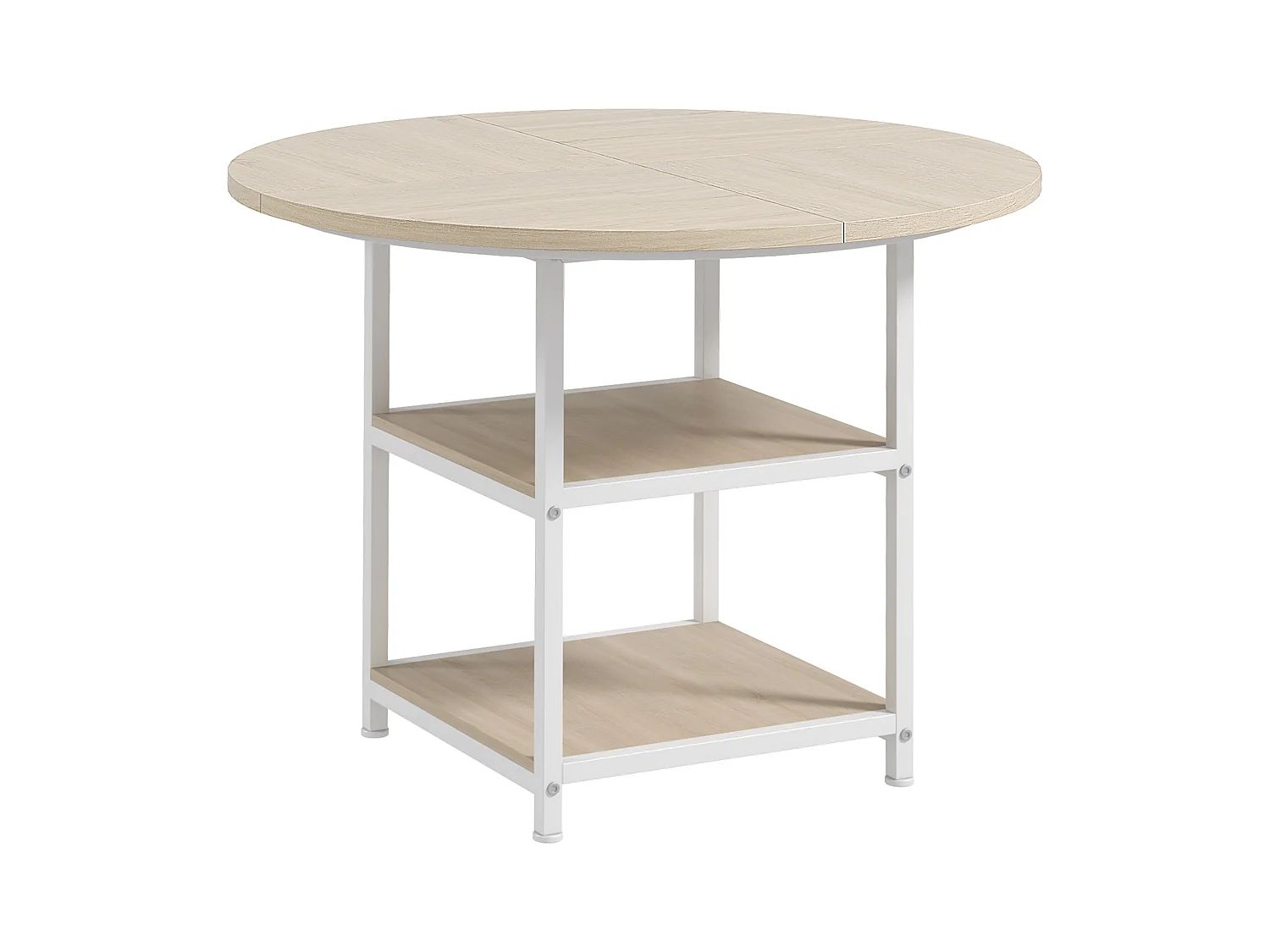 Tavolo da pranzo 4-6 persone con 2 ripiani integrati