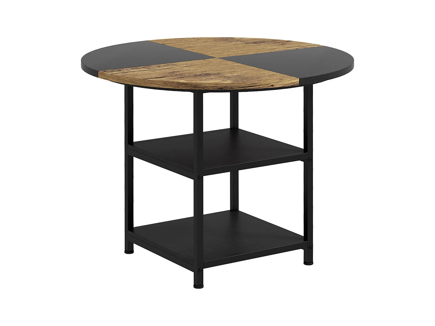 Tavolo da pranzo per 4-6 persone con 2 ripiani integrati