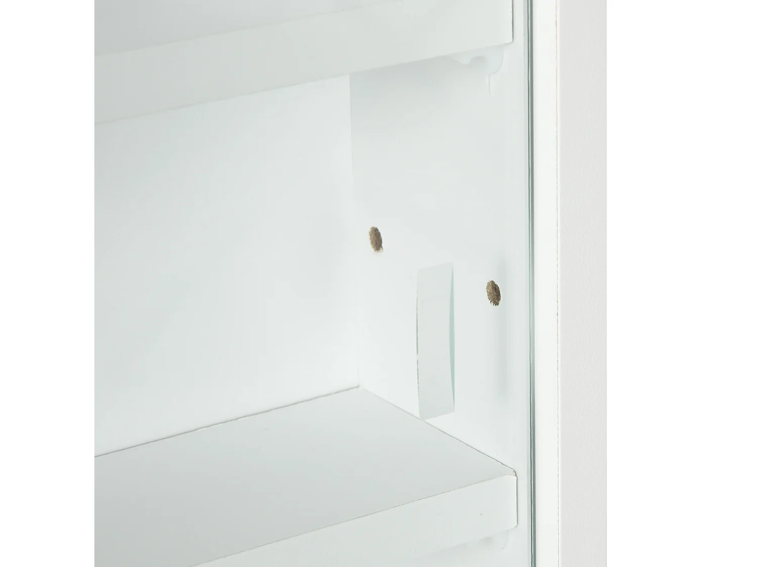 Vetrinetta per collezionismo 4 mensole regolabili 80x9.5x60cm