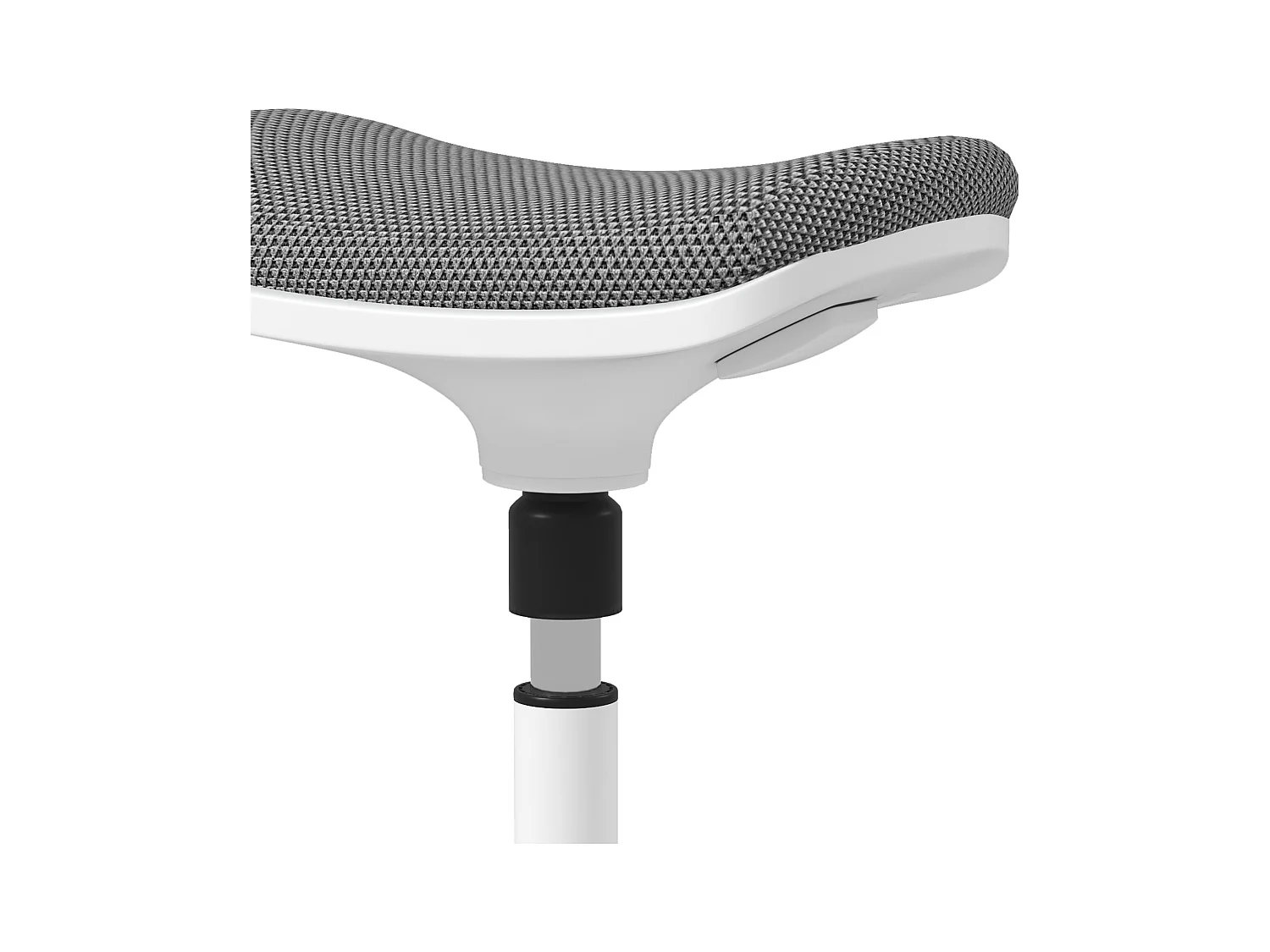 Sgabello ergonomico ad altezza regolabile con inclinazione a 5° grigio